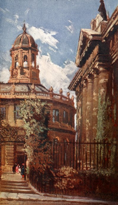 The Sheldonian Theatre and Old Clarendon Buildings by John Fulleylove